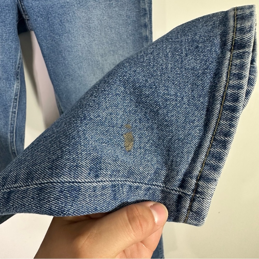 Boden Medium Wash Faded High Rise Relaxed Skinny Jeans - Picture 8 of 8